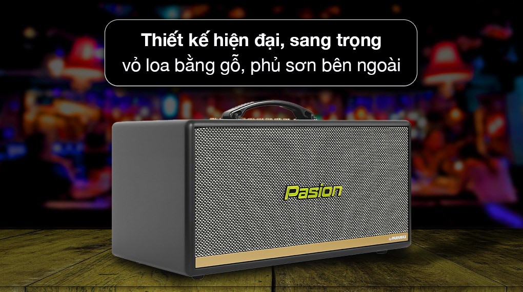 Loa karaoke xách tay PASION 2c Grey 400W