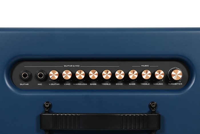 Loa karaoke xách tay PASION 2c Blue 400W Màu Xanh Dương