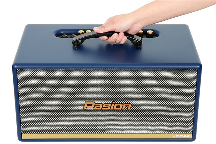 Loa karaoke xách tay PASION 2c Blue 400W Màu Xanh Dương