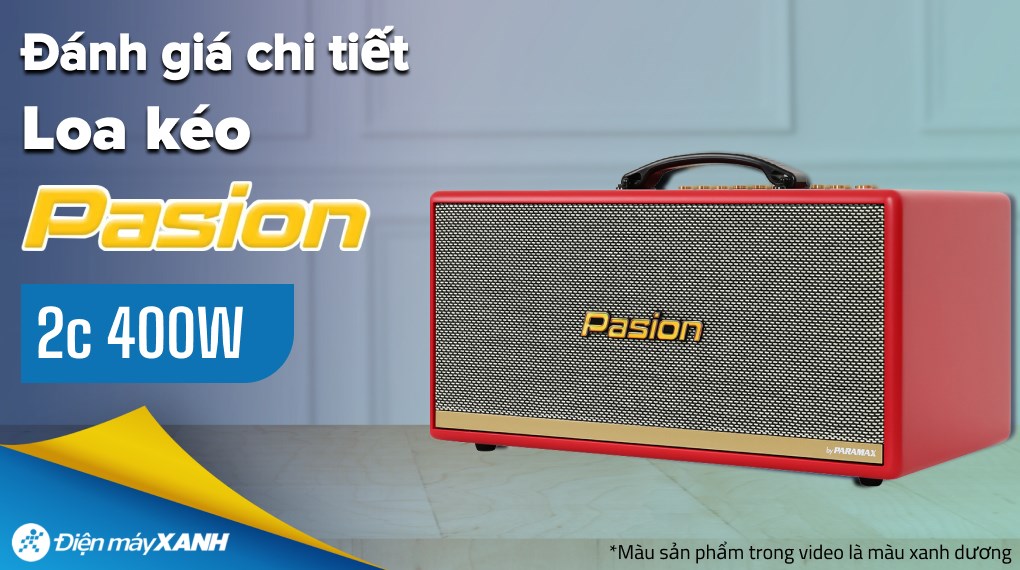 Loa karaoke xách tay PASION 2c Red 400W