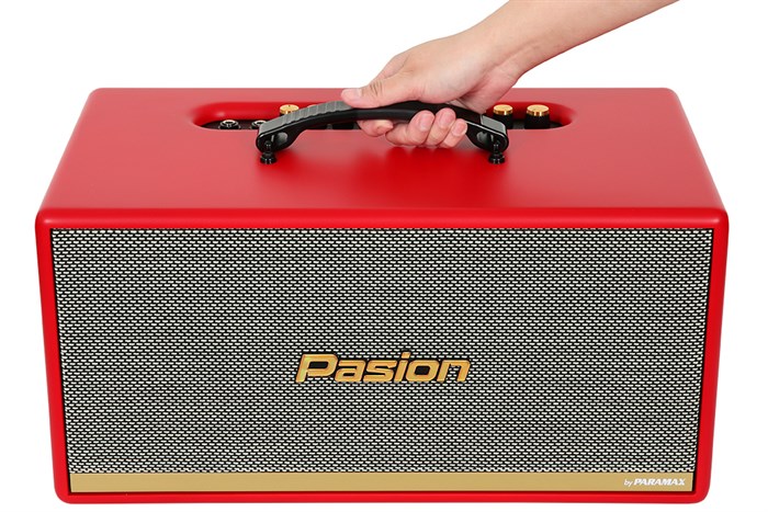 Loa karaoke xách tay PASION 2c Red 400W Màu Đỏ