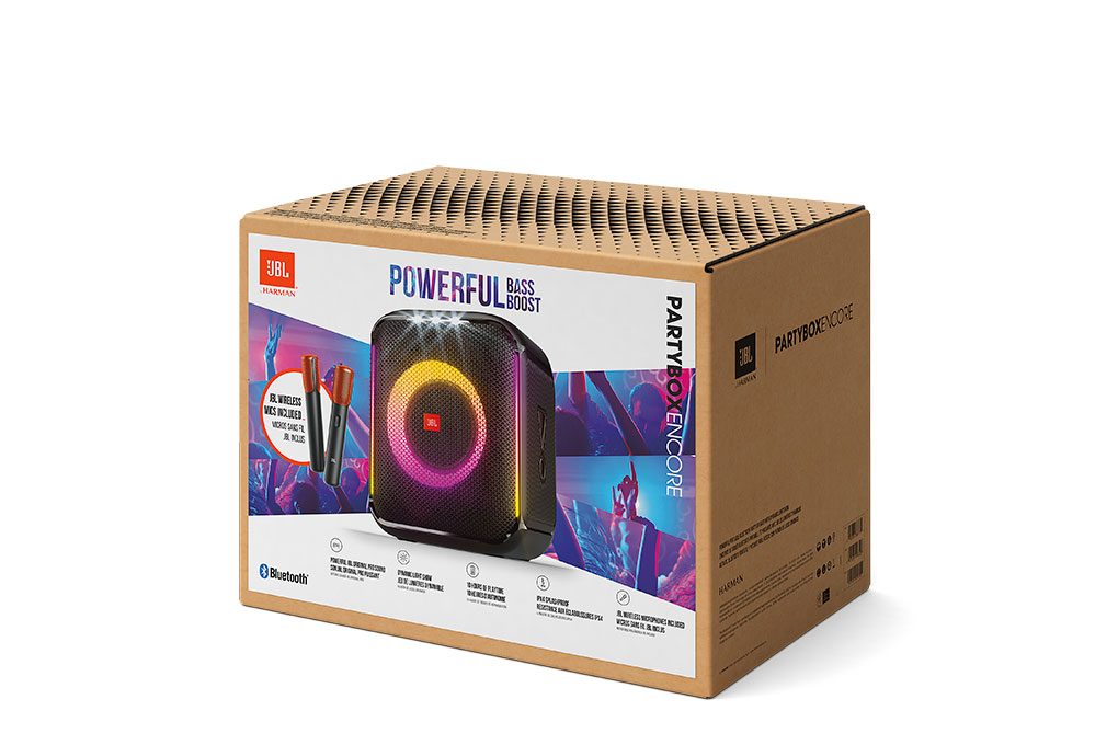 Loa Bluetooth JBL Partybox Encore 2Mic Màu Đen
