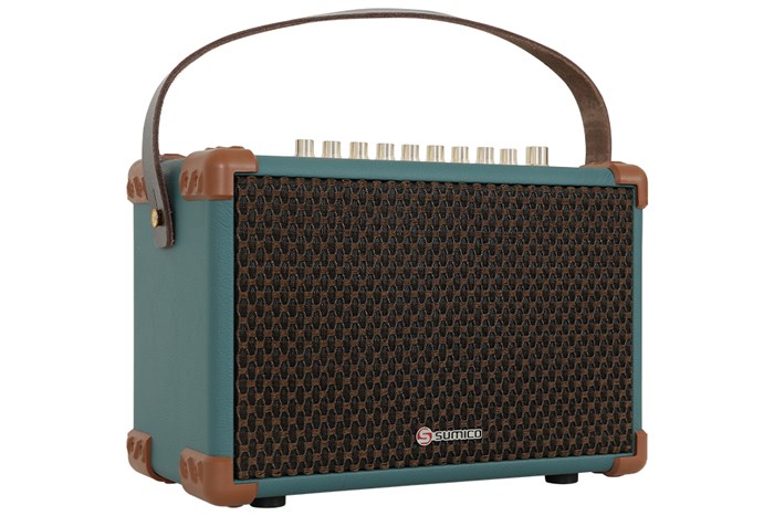 Loa karaoke xách tay Sumico BELLA 42 Blue 100W Màu Xanh Dương
