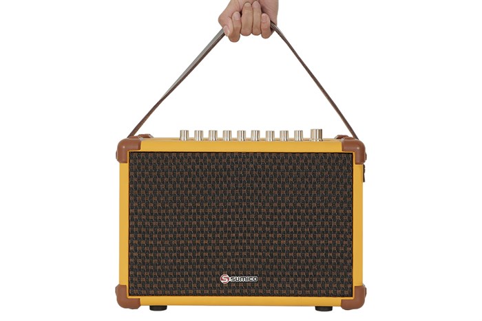 Loa karaoke xách tay Sumico BELLA 42 Yellow 100W Màu Vàng