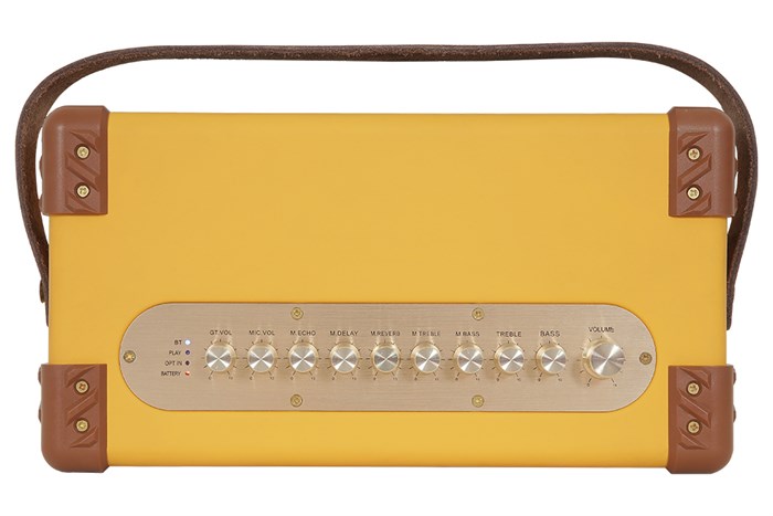 Loa karaoke xách tay Sumico BELLA 42 Yellow 100W Màu Vàng