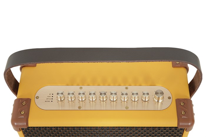 Loa karaoke xách tay Sumico BELLA 42 Yellow 100W Màu Vàng