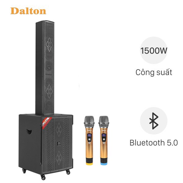Bộ loa điện karaoke Dalton CA18-S118/CA18-F605 1500W