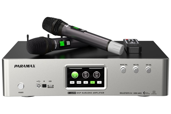 Amply Paramax Z-A450 500W Màu Đen - Vàng đồng