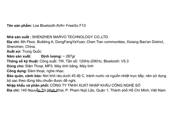 Loa Bluetooth AVA+ FreeGo F13 Màu Hồng