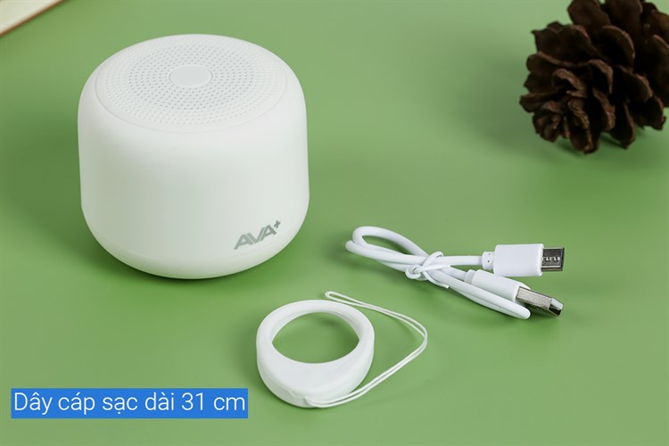Loa Bluetooth AVA+ MiniPod Y23 Màu Trắng