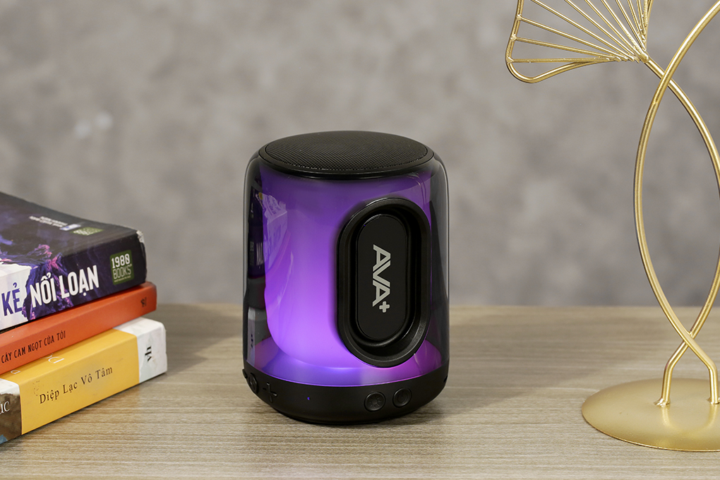 Loa Bluetooth AVA+ Led K09 Màu Đen