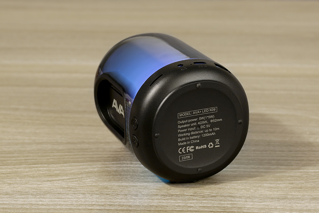 Loa Bluetooth AVA+ Led K09 Màu Đen