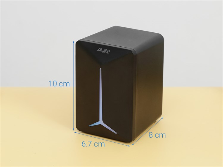 Loa vi tính 2.1 AVA+ Led Mini N171 Màu Đen
