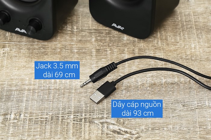 Loa vi tính AVA+ Mini 10 Màu Đen