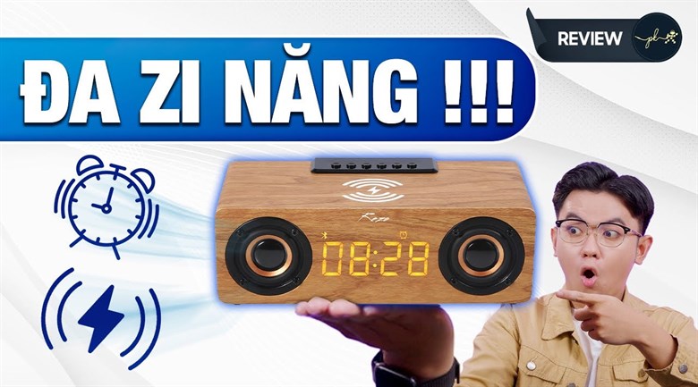 Loa Bluetooth Rezo Wooden Box