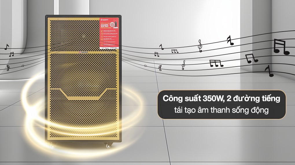 Loa kéo karaoke Sumico DSP40 350W