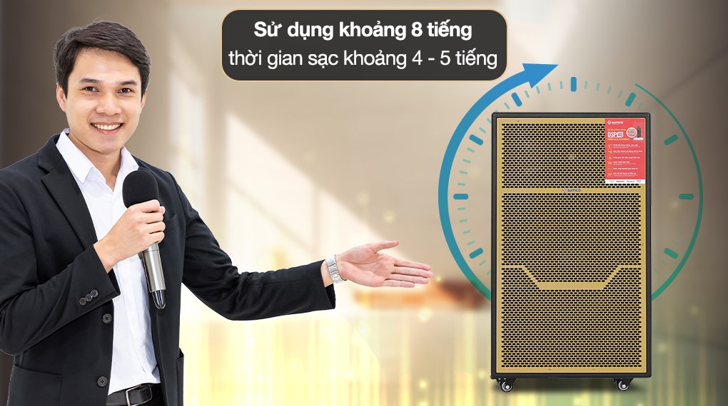 Loa kéo karaoke Sumico DSP40 350W