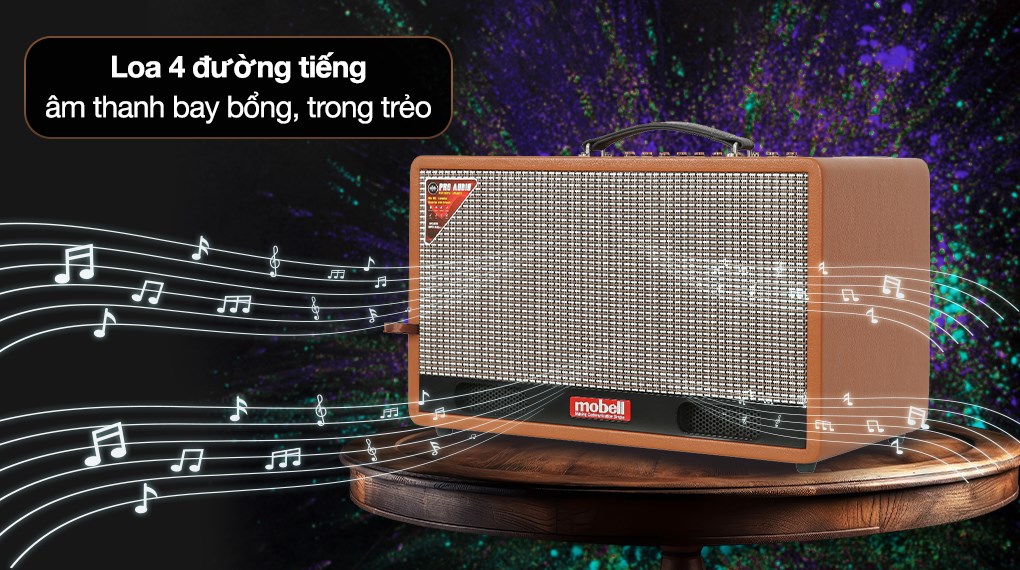 Loa karaoke xách tay Mobell MK-4960A 100W