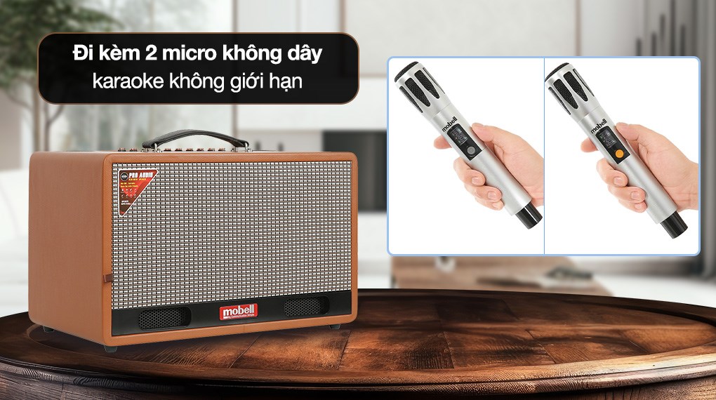 Loa karaoke xách tay Mobell MK-4960A 100W