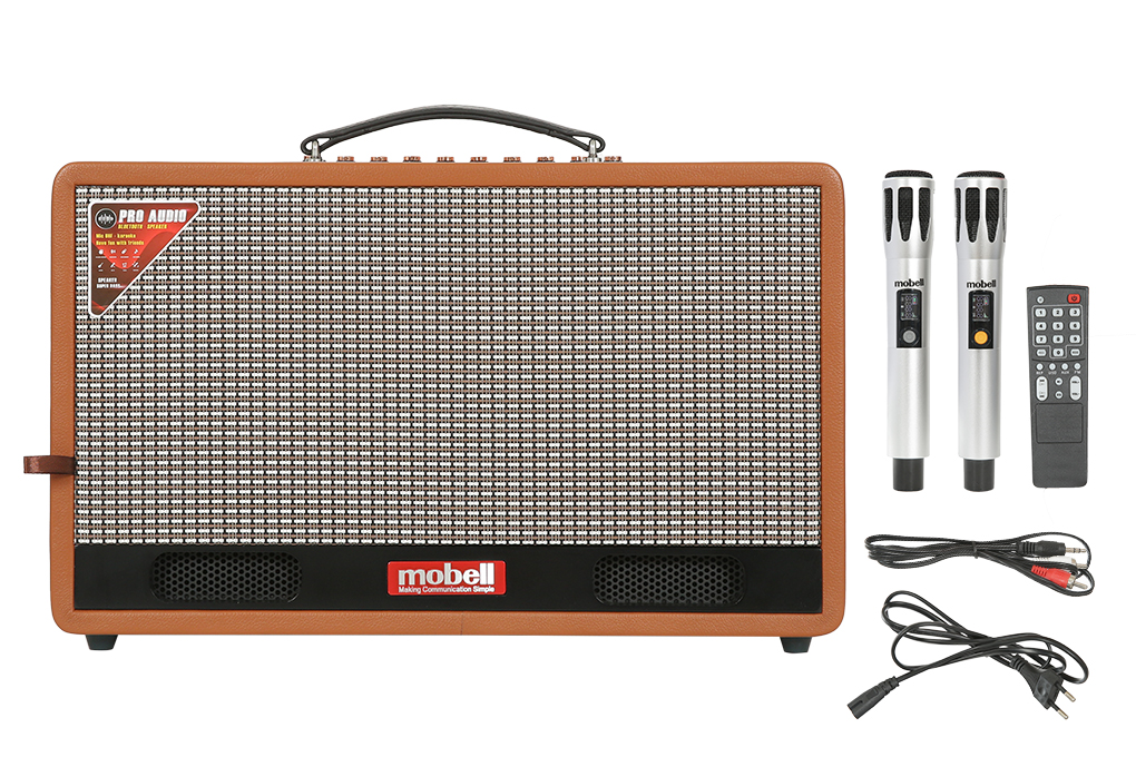 Loa karaoke xách tay Mobell MK-4960A 100W Màu Nâu