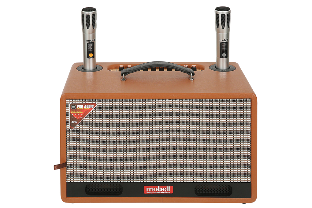 Loa karaoke xách tay Mobell MK-4960A 100W Màu Nâu