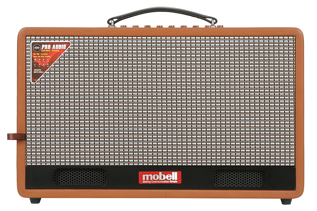 Loa karaoke xách tay Mobell MK-4960A 100W Màu Nâu