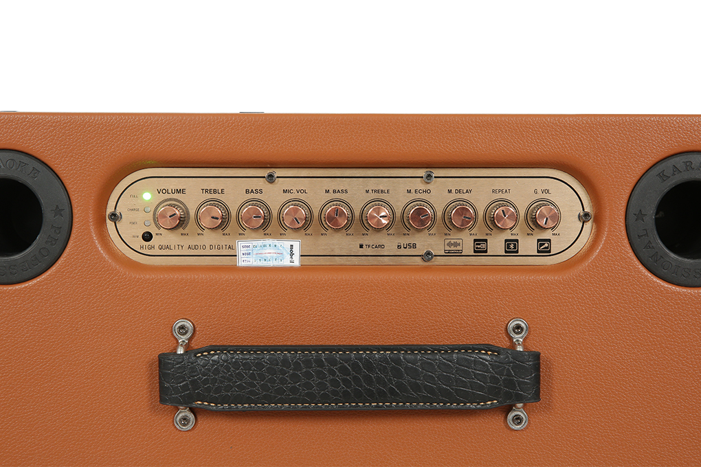 Loa karaoke xách tay Mobell MK-4960A 100W Màu Nâu