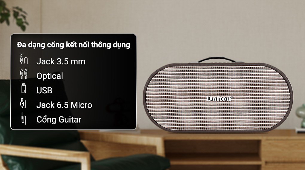 Loa karaoke xách tay Dalton K220C 750W