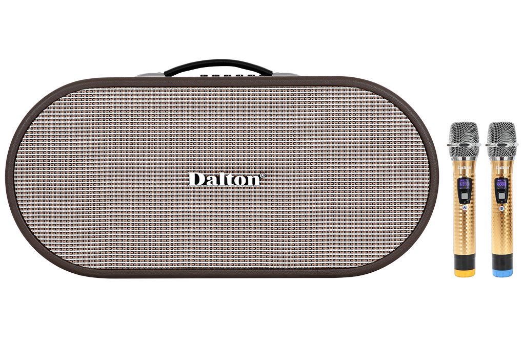 Loa karaoke xách tay Dalton K220C 750W Màu Nâu