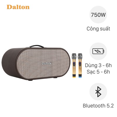 Loa karaoke xách tay Dalton K220C 750W