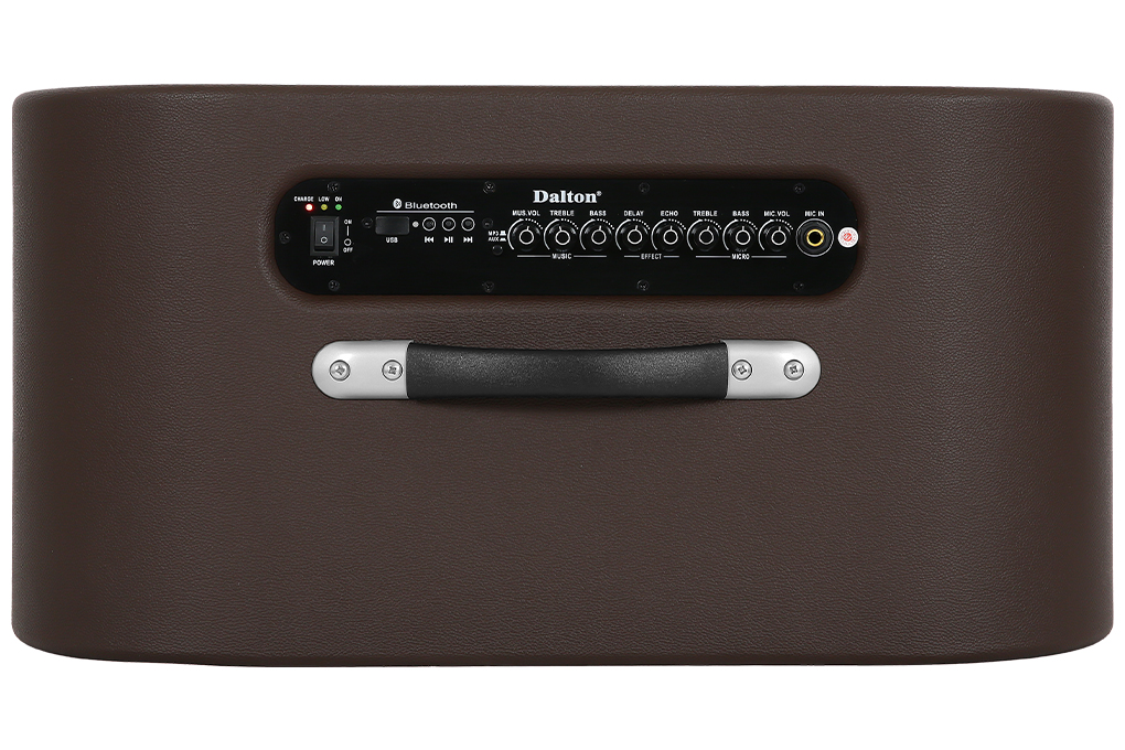 Loa karaoke xách tay Dalton K220C 750W Màu Nâu