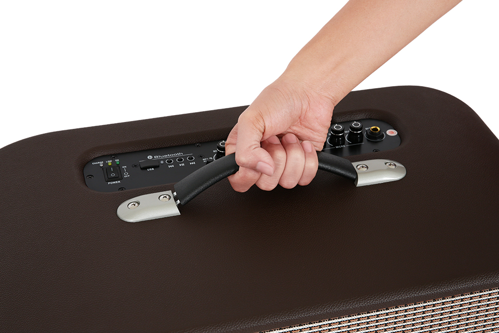 Loa karaoke xách tay Dalton K220C 750W Màu Nâu