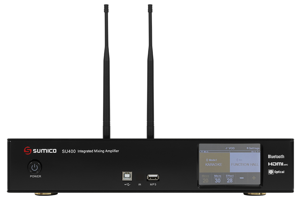 Amply Karaoke Sumico SU400 800W Màu Đen