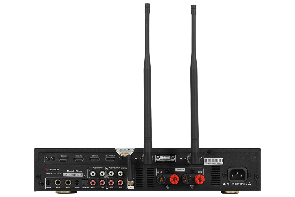 Amply Karaoke Sumico SU400 800W Màu Đen
