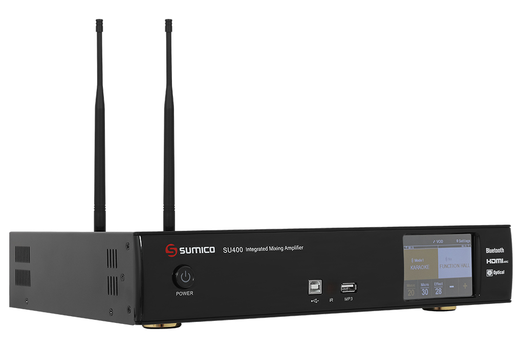 Amply Karaoke Sumico SU400 800W Màu Đen