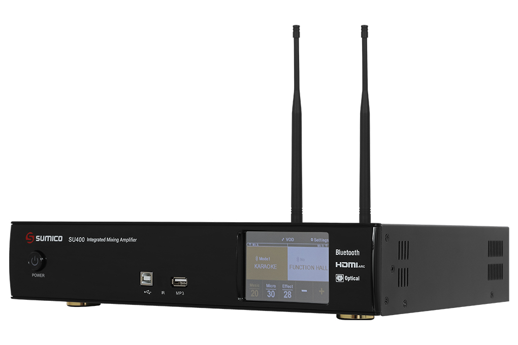 Amply Karaoke Sumico SU400 800W Màu Đen