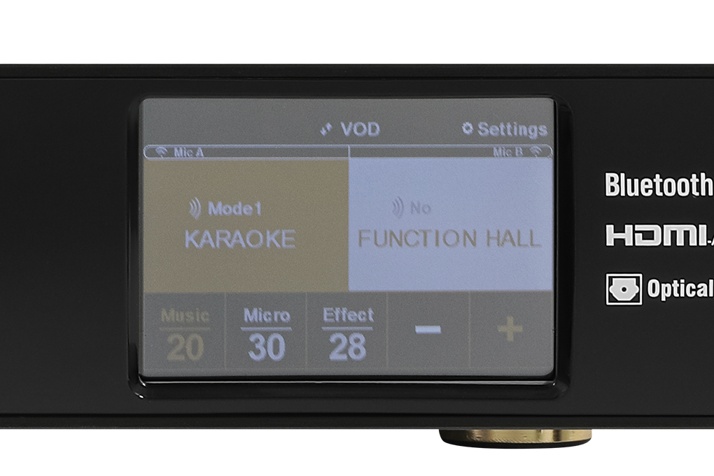 Amply Karaoke Sumico SU400 800W Màu Đen