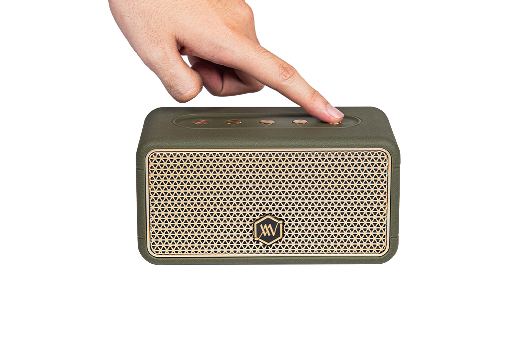 Loa Bluetooth Alpha Works AW-W38 Màu Xanh rêu