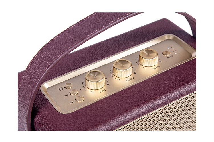 Loa Bluetooth Alpha Works AW-W88 Màu Đỏ đô