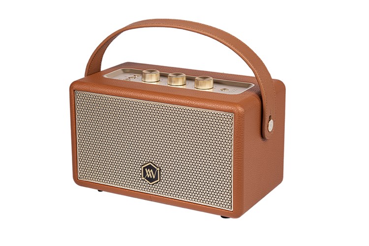 Loa Bluetooth Alpha Works AW-W88 Màu Nâu