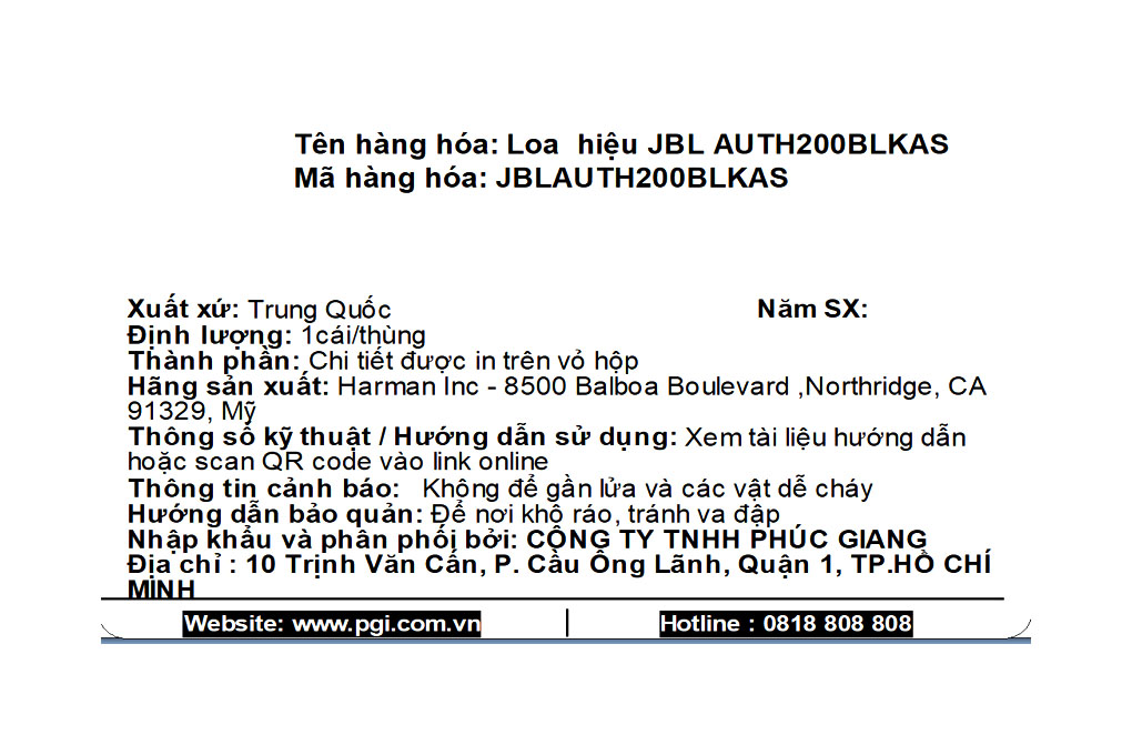 Loa Bluetooth JBL Authentics AUTH200 - 13