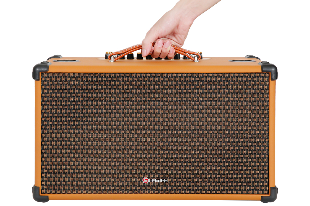 Loa karaoke xách tay Sumico BT-S65 150W Màu Nâu