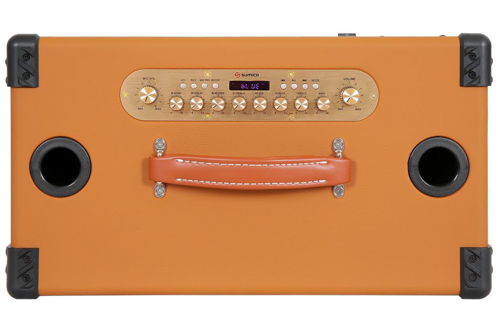 Loa karaoke xách tay Sumico BT-S65 150W Màu Nâu