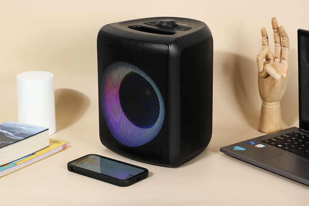 Loa Bluetooth Monster Musicbox MS22150 Màu Đen