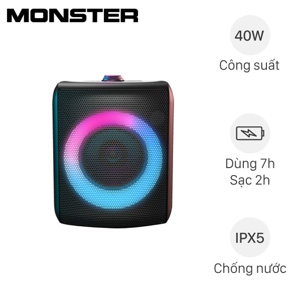 Loa Bluetooth Monster Musicbox Ms22150