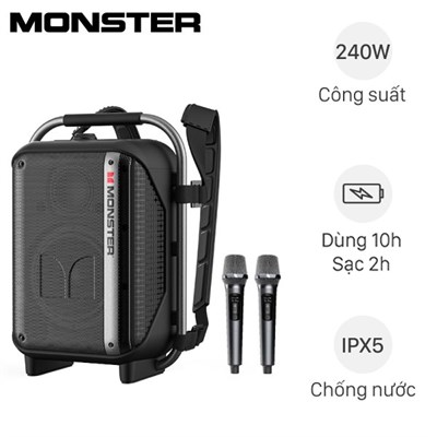 Loa Bluetooth Monster Party Go 20 MS22142