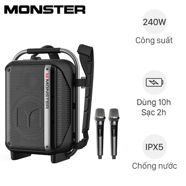 Loa Bluetooth Monster Party Go 20 Ms22142