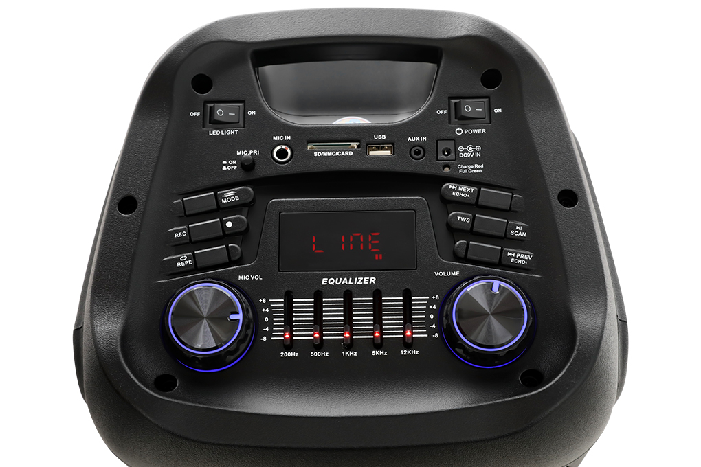 Loa kéo Karaoke Sumico SU802 100W Màu Đen
