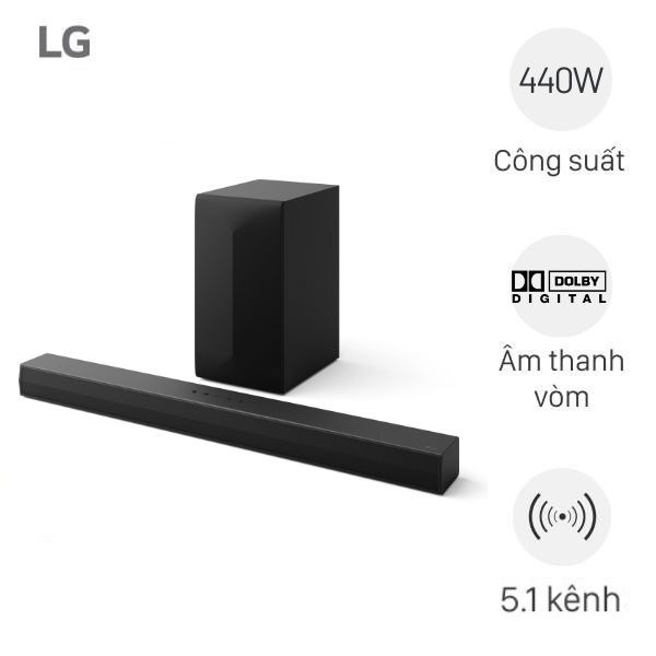Bộ loa thanh LG S60TR 440W