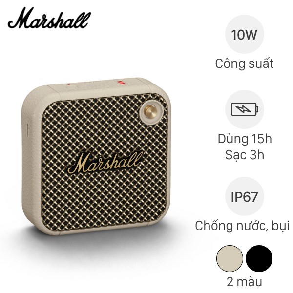 Loa Bluetooth Marshall Willen - Chính Hãng